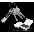 New Arrival Carabiner  usb flash drive for Keychain SIlver gun color pen drives  Promotional U disk for custom LED logo